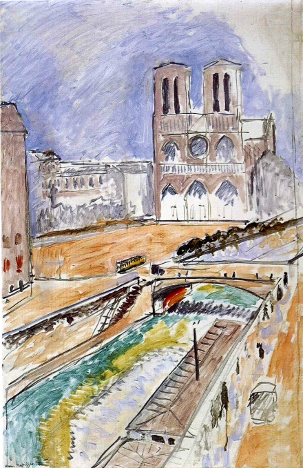 Matisse’s View of Notre-Dame (1914) - Image Gallery