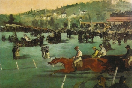 Manet’s The Races in the Bois de Boulogne (1872) - Image Gallery
