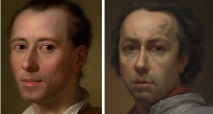 Mengs’ Portrait of Winckelmann (1777) - Image Gallery