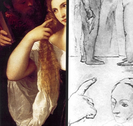 Titian’s Woman with a Mirror (1512-15) - Image Gallery