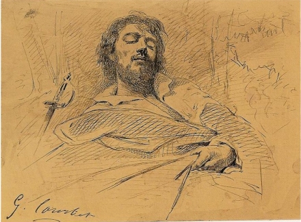 Courbet’s The Wounded Man (1844-54) - Image Gallery