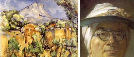 Cézanne, Chardin, Mountain and Breast - Image Gallery