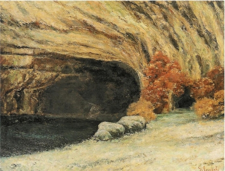 Courbet’s Grotte de la Source Enneige (c.1866) - Image Gallery
