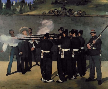 Manet’s Execution of Emperor Maximillian (1867-8) - Image Gallery