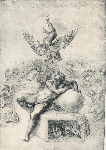 Michelangelo’s The Dream of Human Life (c.1533) - Image Gallery