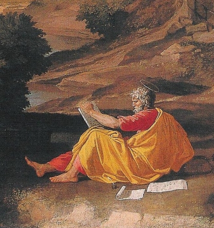 Poussin’s Landscape with St. John on Patmos (1640) - Image Gallery