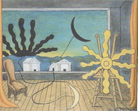 De Chirico’s Sun on the Easel (1973) Part 1 - Image Gallery