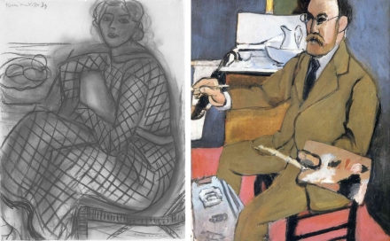 Matisse’s Seated Young Woman in a Patterned Dress (1939) - Image Gallery