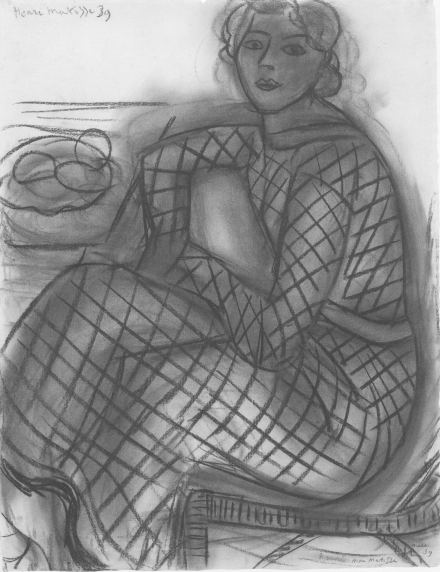 Matisse’s Seated Young Woman in a Patterned Dress (1939) - Image Gallery