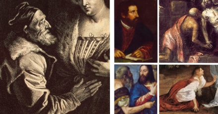 Van Dyck’s Titian and His Mistress (1630’s) - Image Gallery