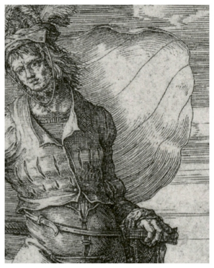 Lucas van Leyden’s Standard-Bearer (c.1510) - Image Gallery